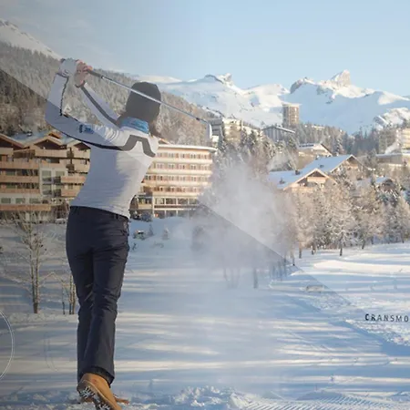 Plein Ciel Horizon I Balcony I Near Cable Cars I Parking I View Of The Alps Crans-Montana